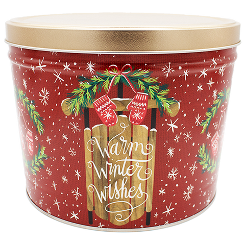 Popcorn Tin — 2 Gallon Tins